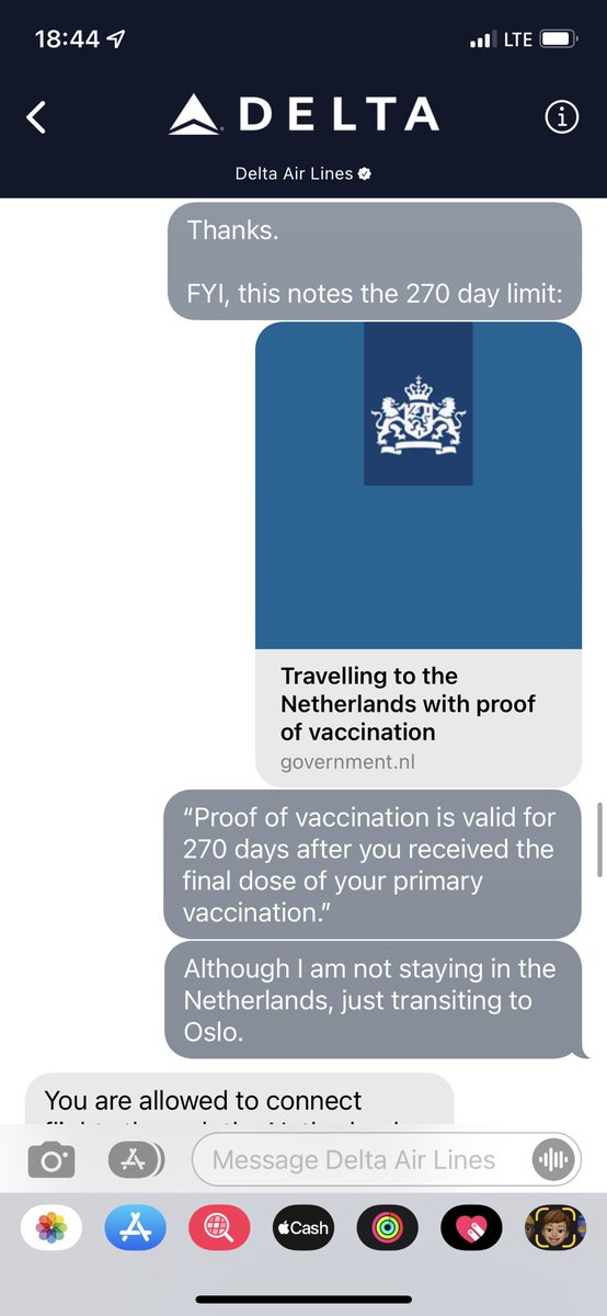 rlorenc's tweet image. You messed up big time today, @Delta. Despite my direct and persistent questioning of you over the past week, I will not be permitted to travel to Oslo through AMS today because my full vaccination is over 270 days old. I’m devastated to miss the premiere of THE HONG KONGER.