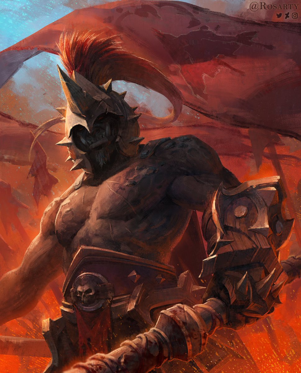 rosarty1's tweet photo. Blackrock orc, again based on a transmog
I love this pure orc feeling
#wow #worldofwarcraft https://t.co/kh49BWjuZC