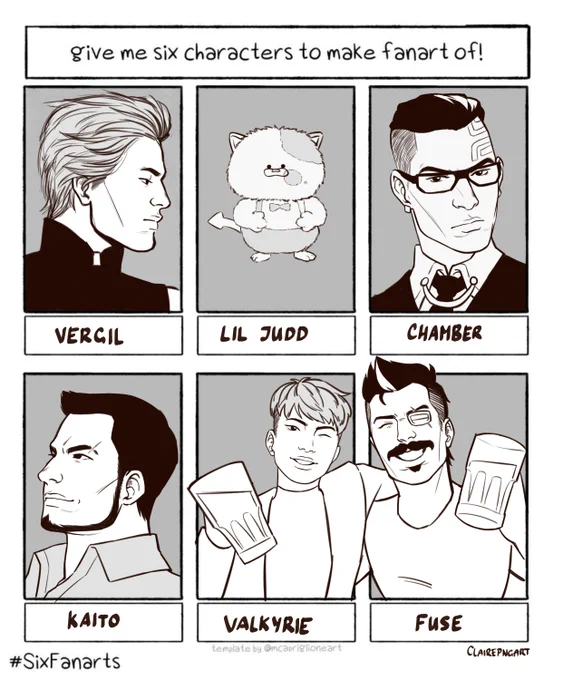 6 fanarts babyyyy 