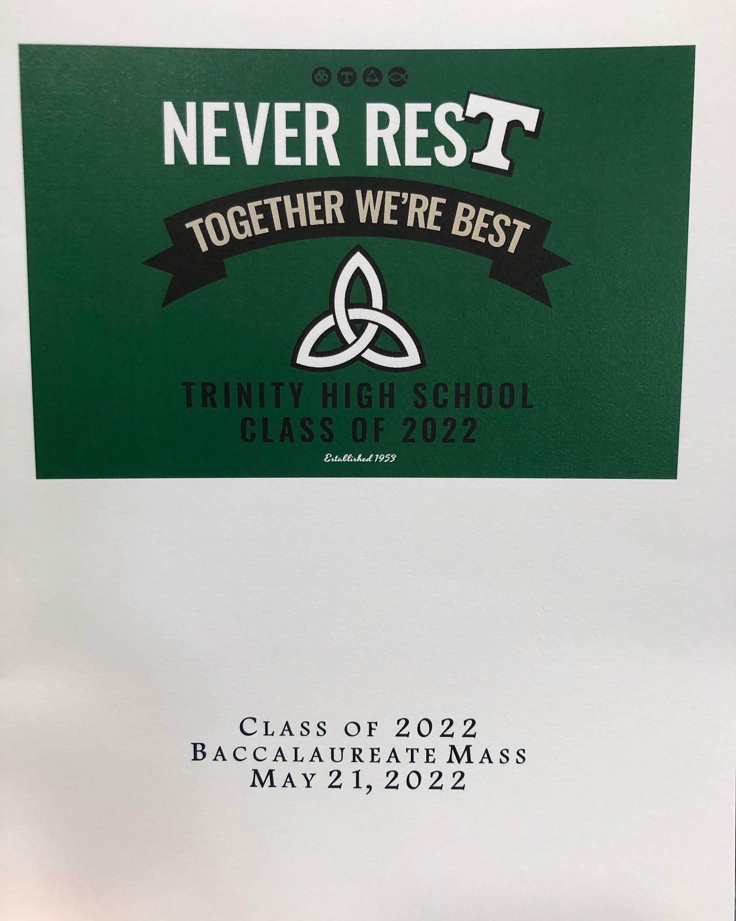 Trinity High School (GoRocks) / Twitter