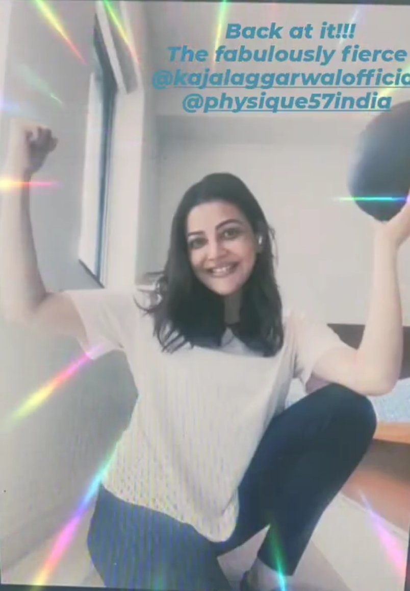 wekafawa's tweet photo. #backtotrack
@MsKajalAggarwal resumes her fitness regime 😍❤️🔥
#Kajal #KajalFans #KajalAKitchlu #KajalAggarwal #KajalAggarwalFans #Kajalism #kafawa https://t.co/EuFELYmpiE