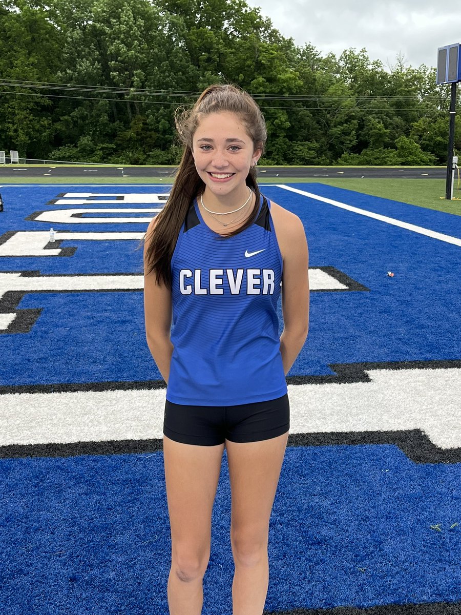 Congrats to <a href="/rileybritton7/">riley britton</a> on finishing 4th in the 800 in Sectionals today and advancing to State for the second year in a row! <a href="/cleverathletics/">Clever Athletics</a>