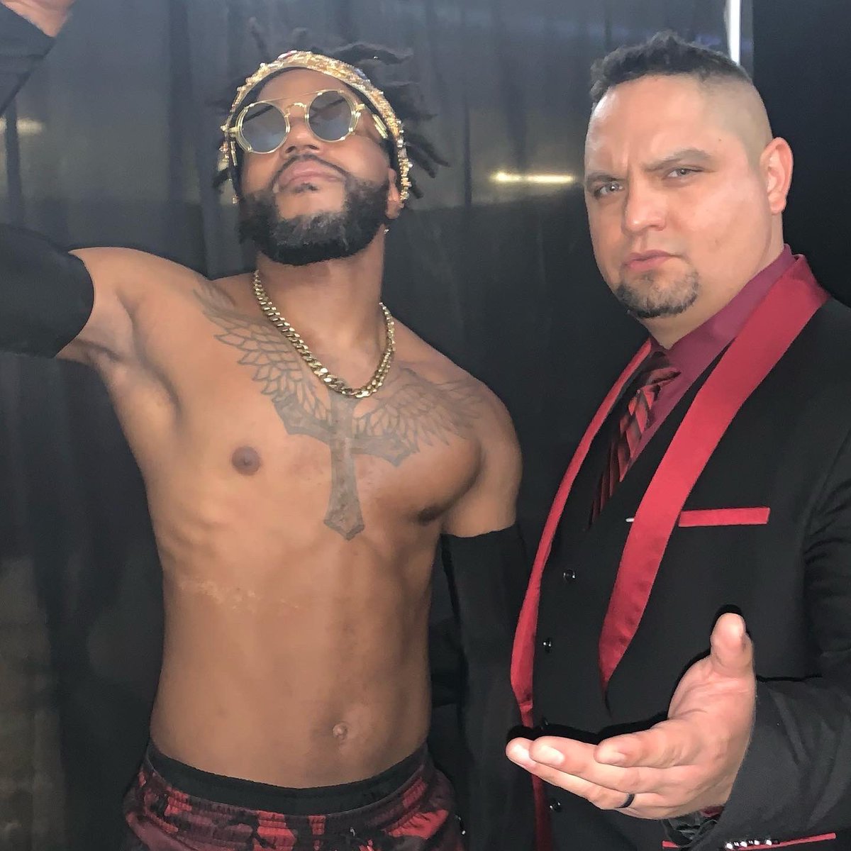 LTDanTheVoice's tweet photo. Time to get down to business at @dpcwrestling tonight!! #DPCW https://t.co/3YvyO4xPXd