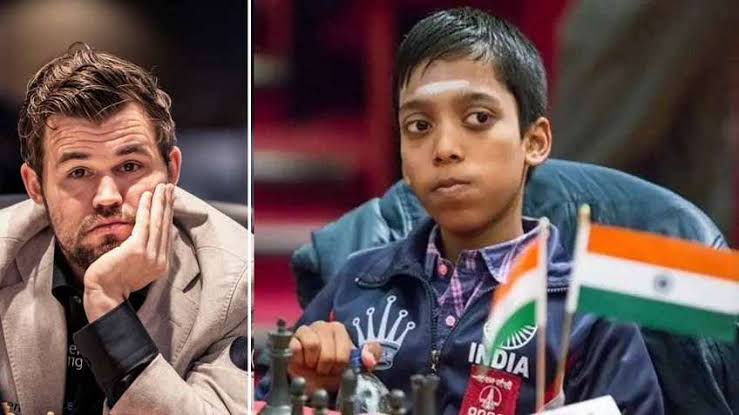 16-year-old Indian grandmaster Praggnanandhaa Rameshbabu defeated world chess champion Magnus Carlsen for the 2nd time in just 3 months.