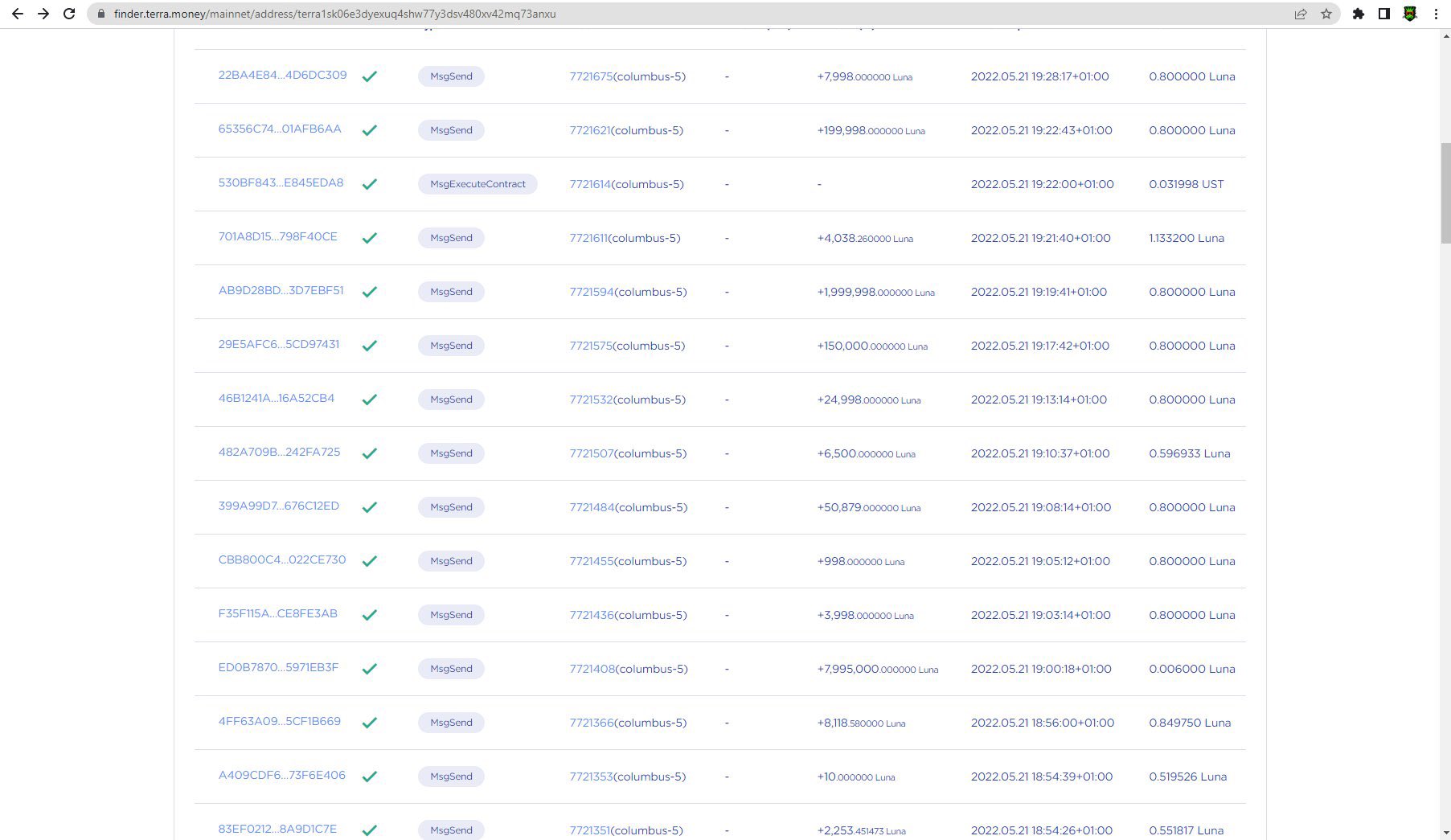 Terra Luna Lunc Support on Twitter "lunaburn Community Burn