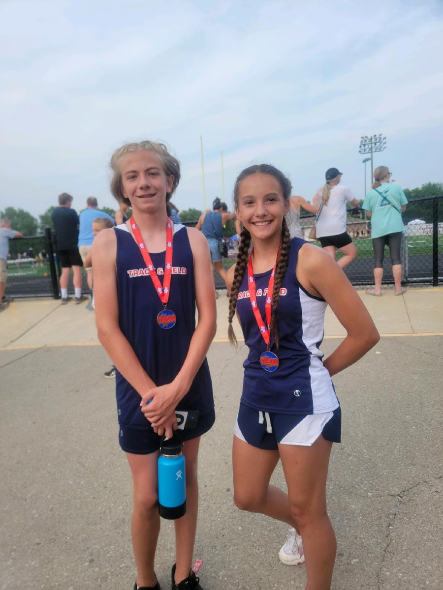 Hollee Wilson took 7th out of 16 in 100 meter Hurdels. Jayden Howes 7th out of 16 in 1600 meter at the TMSSA Congratulations to both. <a href="/Tigerscms/">Charlotte Middle</a> <a href="/WilliamJamesMS/">WilliamJamesMS</a>