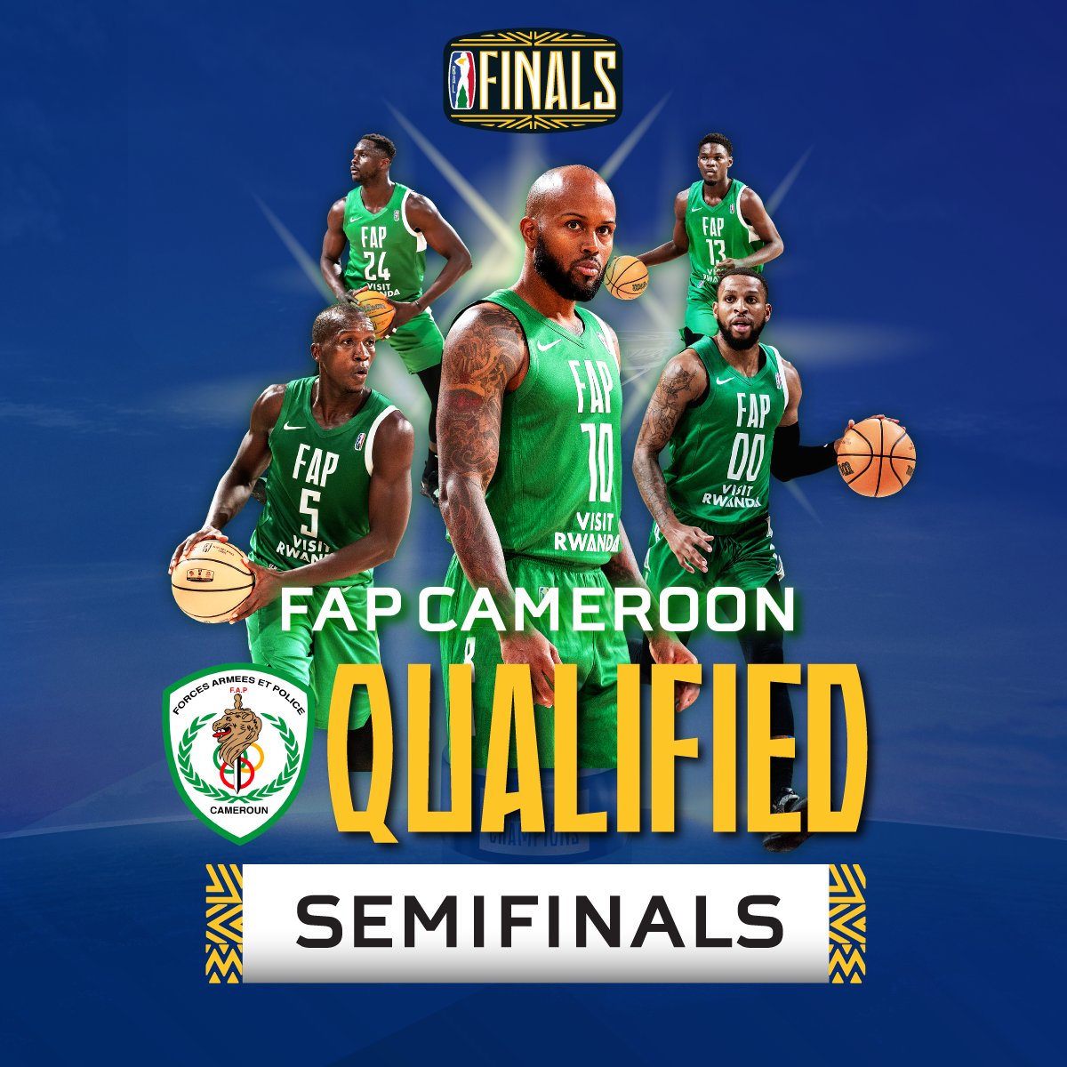 Basketball Africa League on Twitter "QUALIFIED FAP_Cameroun stunned