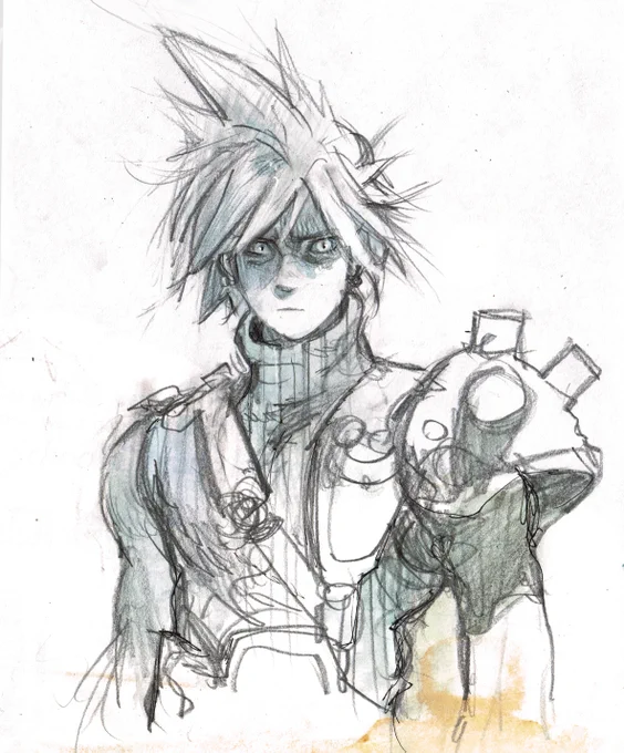 Cloud.
#ffVII 