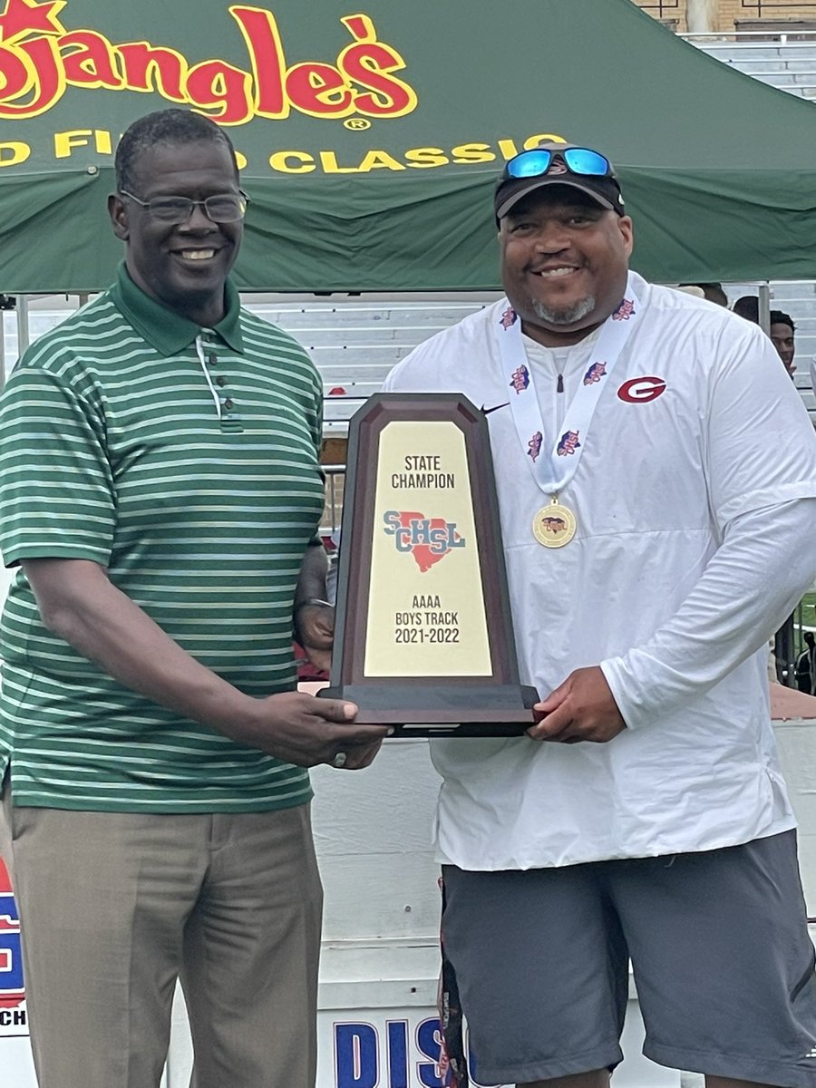 SCHSL's tweet photo. 👏 Congratulations @GHS_Raiders State AAAA Boys Track and Field Champions! 🏃🏽‍♂️🏆 https://t.co/PRciItXEVo