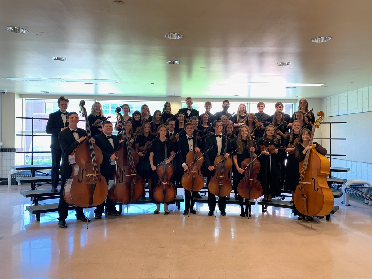 DhhsOrchestras's tweet photo. Highland High School.  2022 State Orchestra Festival. https://t.co/vLnuFneHkl