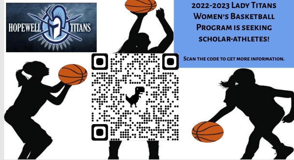 🚨Incoming Freshman🚨

Scan to receive our Lady Titans Summer Schedule

🖤⚔️💙