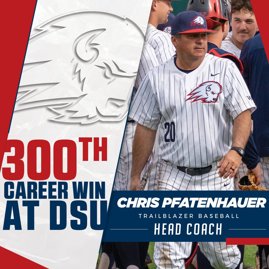 UtahTech_BASE's tweet image. Congrats to Head Coach Chris Pfatenhauer on earning his 300th-career victory at Dixie State on Saturday at CBU! 
#DixieBlazers | #WeAreONE | #WACbsb