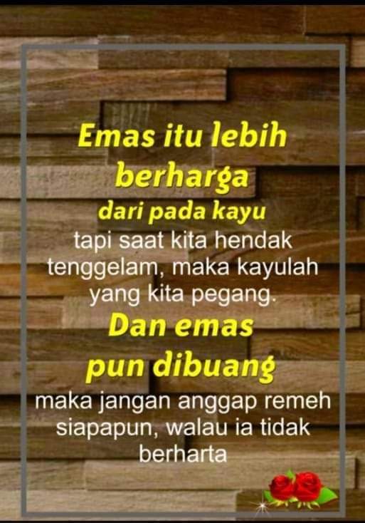 Cara kita terbaik untuk menghargai kejadian adalah menikmatinya.

Selamat Pagi Indonesia 🙏☺️