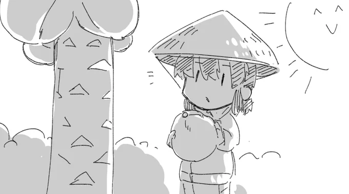 朝からパパイヤもぎったら カエルさんが隠れておった。