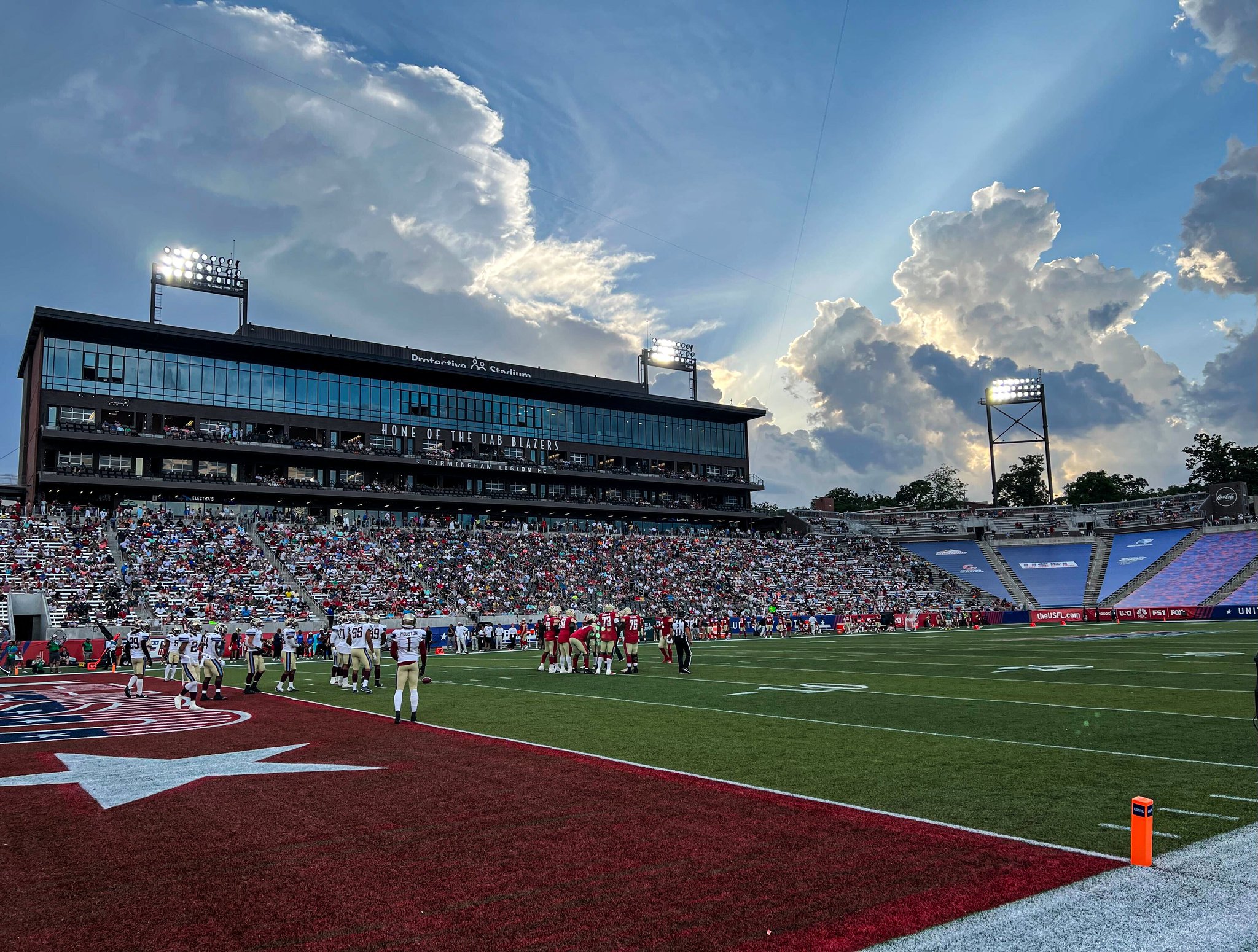 USFL on Twitter "Saturday night views at Protective Stadium 😍 https