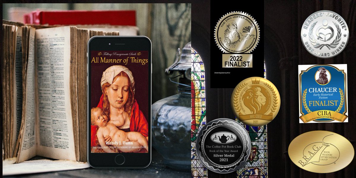 If Tudor history is your passion – or even if it’s not – this is a book to enjoy again and again. HFC review. 

Falling Pomegranate Seeds: All Manner of Things
mybook.to/fpsamot
#HofferAward

Read my Tudor novels FREE at Kindle Unlimited.  
amzn.to/3pXJgKI