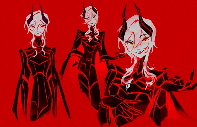 [oc] haven't drawn deuce in a while...!!! doing some variations :U 