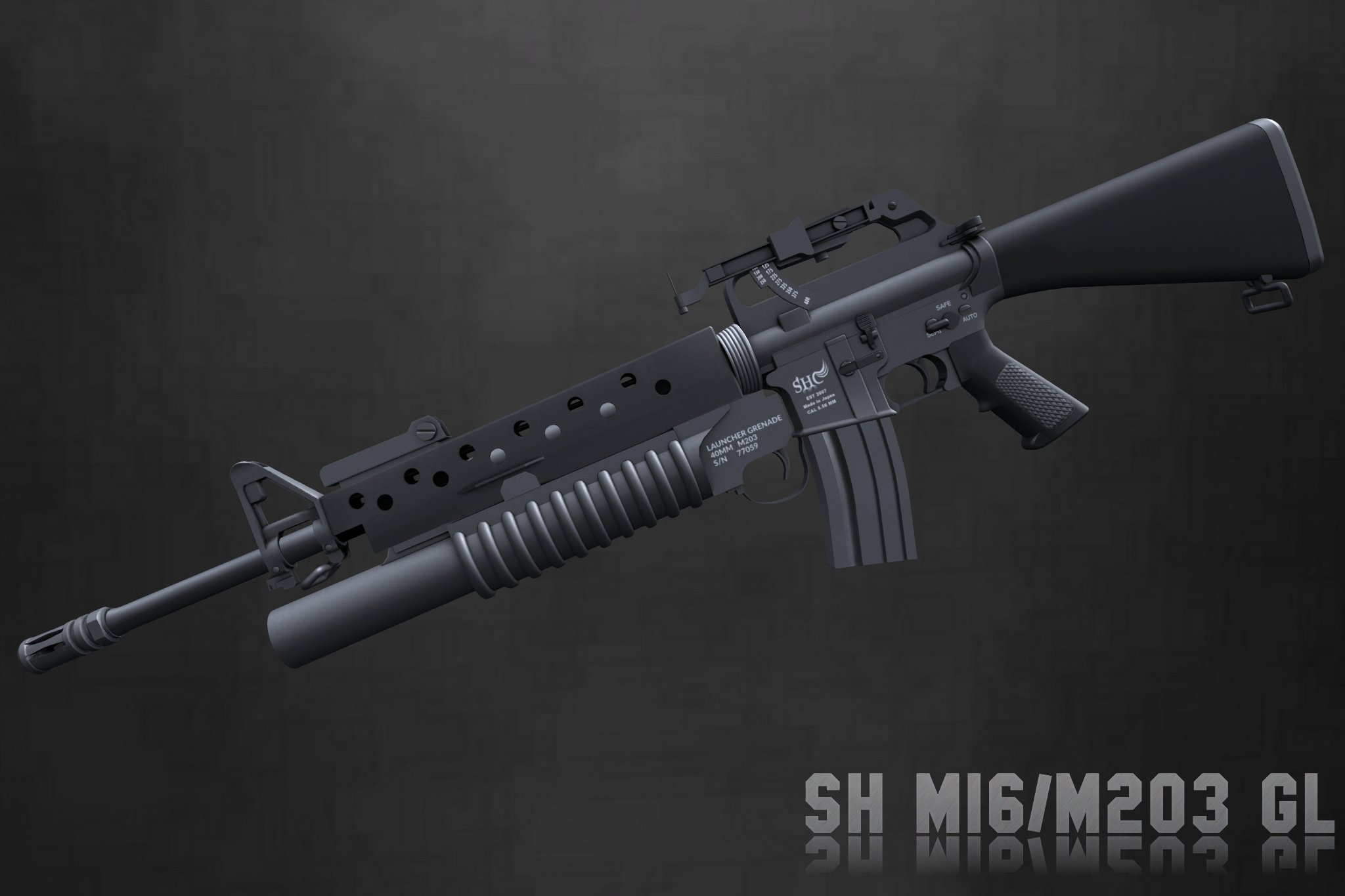[美品 レア] 映画プレデター M16 A1 M203 グレネードランチャー付 Ayatora on X: 