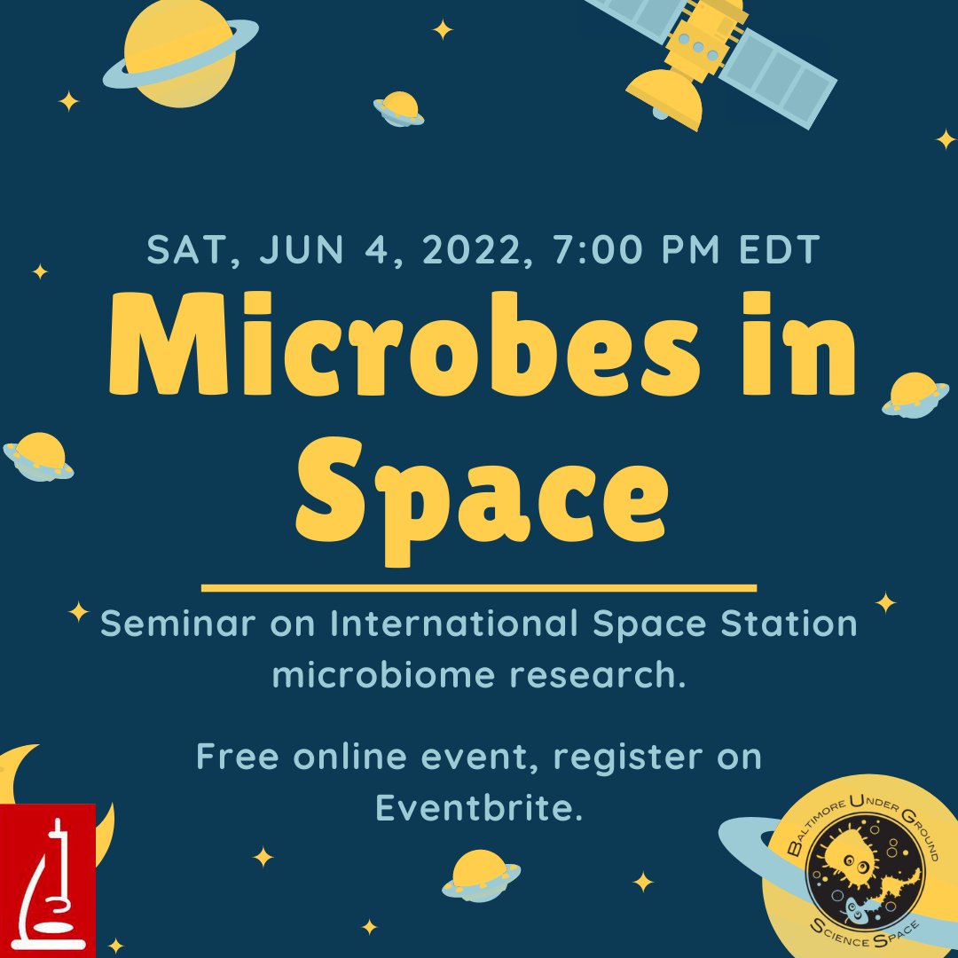 Baltimore Underground Science Space (BUGSS) (@bugsslab) on Twitter photo #AmericanSocietyforMicrobiology and #BUGSS are hosting a #free #seminar on #microbiology in #space. Join us 6/4 and sign up here: wfy.ai/3a4iCws #science #tardigrades #AmericanSocietyforMicrobiology and #BUGSS are hosting a #free #seminar on #microbiology in #space. Join us 6/4 and sign up here: wfy.ai/3a4iCws #science #tardigrades