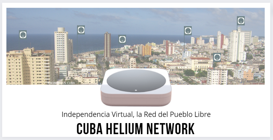 LARESISTENCIAC2's tweet photo. Confirmamos la llegada de los primeros Hotspots Helium a la Isla, esperamos el enlace Starlink, se acabo la independencia de ETECSA, La Red del Pueblo Libre, y ahora?, ABAJO LA DICTADURA. #SOSCUBA https://t.co/5xKxi0r3fQ