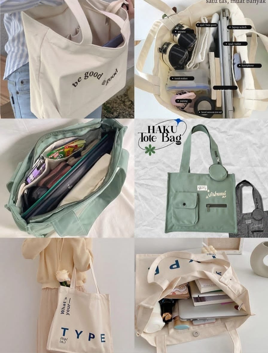 anndtaul's tweet photo. ✨️Rekomendasi totebag lucu muat banyak barang✨️

A thread https://t.co/6OYWhG9IXv