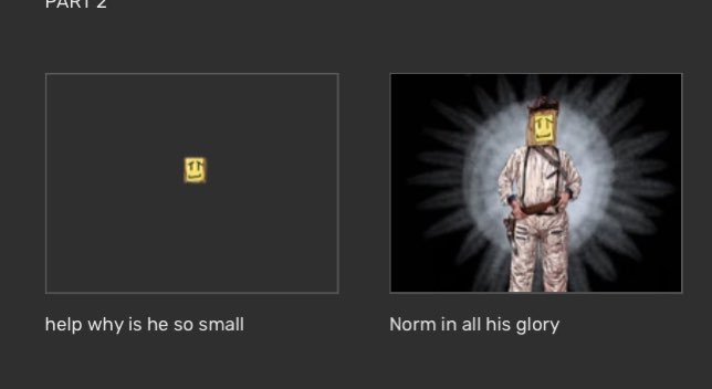 randy4uu's tweet photo. THE NORM WIKI IS MAKING BME FUCKINF DIE OF LAUGGHTER https://t.co/OBeFdcuqkX