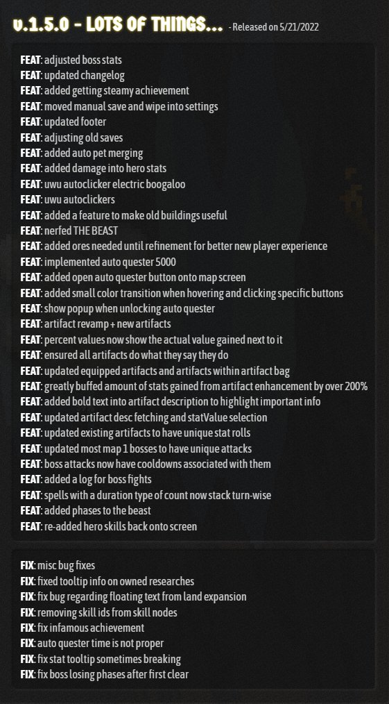 More Ore | IDLE RPG - WISHLIST ON STEAM tweet media