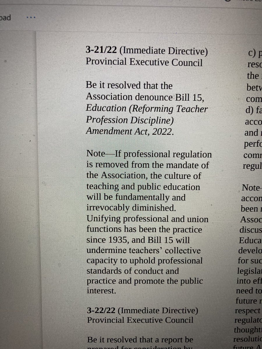 HotKeever's tweet photo. How do you say non confidence without saying it ? Check out the unanimously passed emergent policies from @albertateachers today at #ARA2020 in regards to Bill 15 and curriculum - teachers are mad and we are not going to take it anymore @AdrianaLaGrange @Alberta_UCP https://t.co/sIvoY75vxV