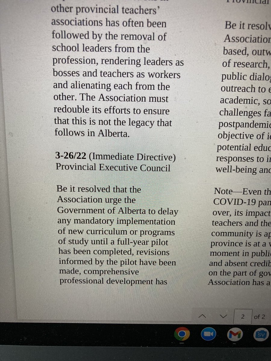 HotKeever's tweet photo. How do you say non confidence without saying it ? Check out the unanimously passed emergent policies from @albertateachers today at #ARA2020 in regards to Bill 15 and curriculum - teachers are mad and we are not going to take it anymore @AdrianaLaGrange @Alberta_UCP https://t.co/sIvoY75vxV