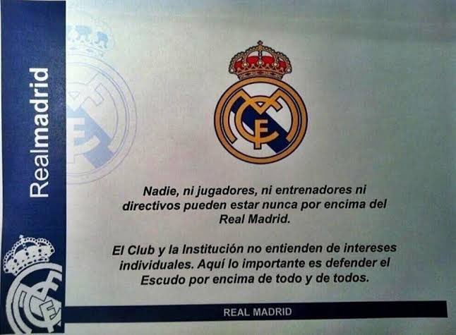 Un mensaje muy claro 🤍 #HalaMadrid <a href="/realmadrid/">Real Madrid C.F.</a>