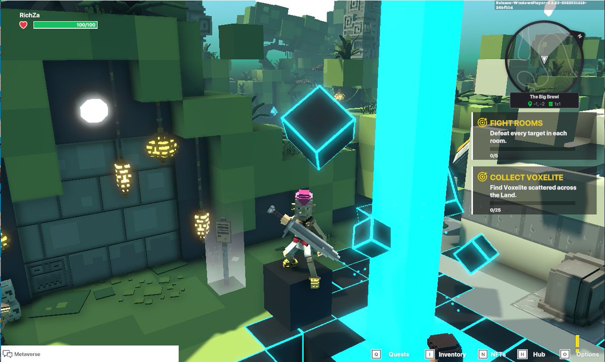ChainarinRich's tweet photo. @TheSandboxGame I choose left one. https://t.co/QZg854d4UX