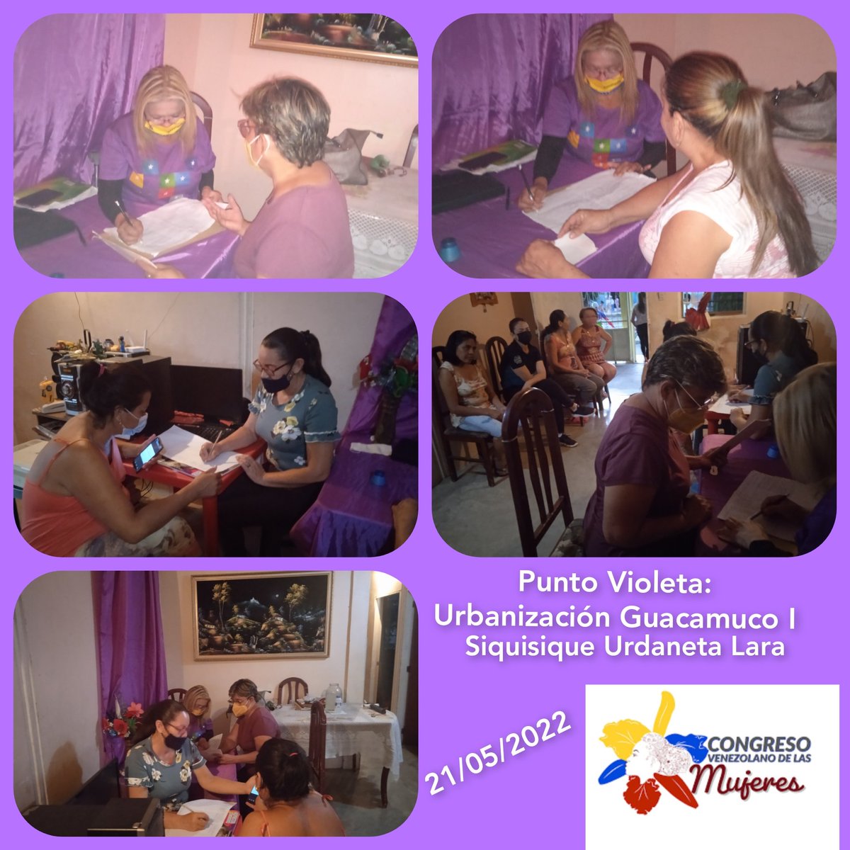 #1X10DelBuenGobierno  Siguiendo lineamientos de la Primera Combatiente Rita de Al Chaer y Alcalde del Municipio Urdaneta Lara <a href="/HAMADCHAER/">HAMAD AL CHAER PSUV</a> enmarcado en el Congreso Venezolano de las Mujeres, se atendió en punto Violeta Emprendedoras de la Urb Guacamuco I