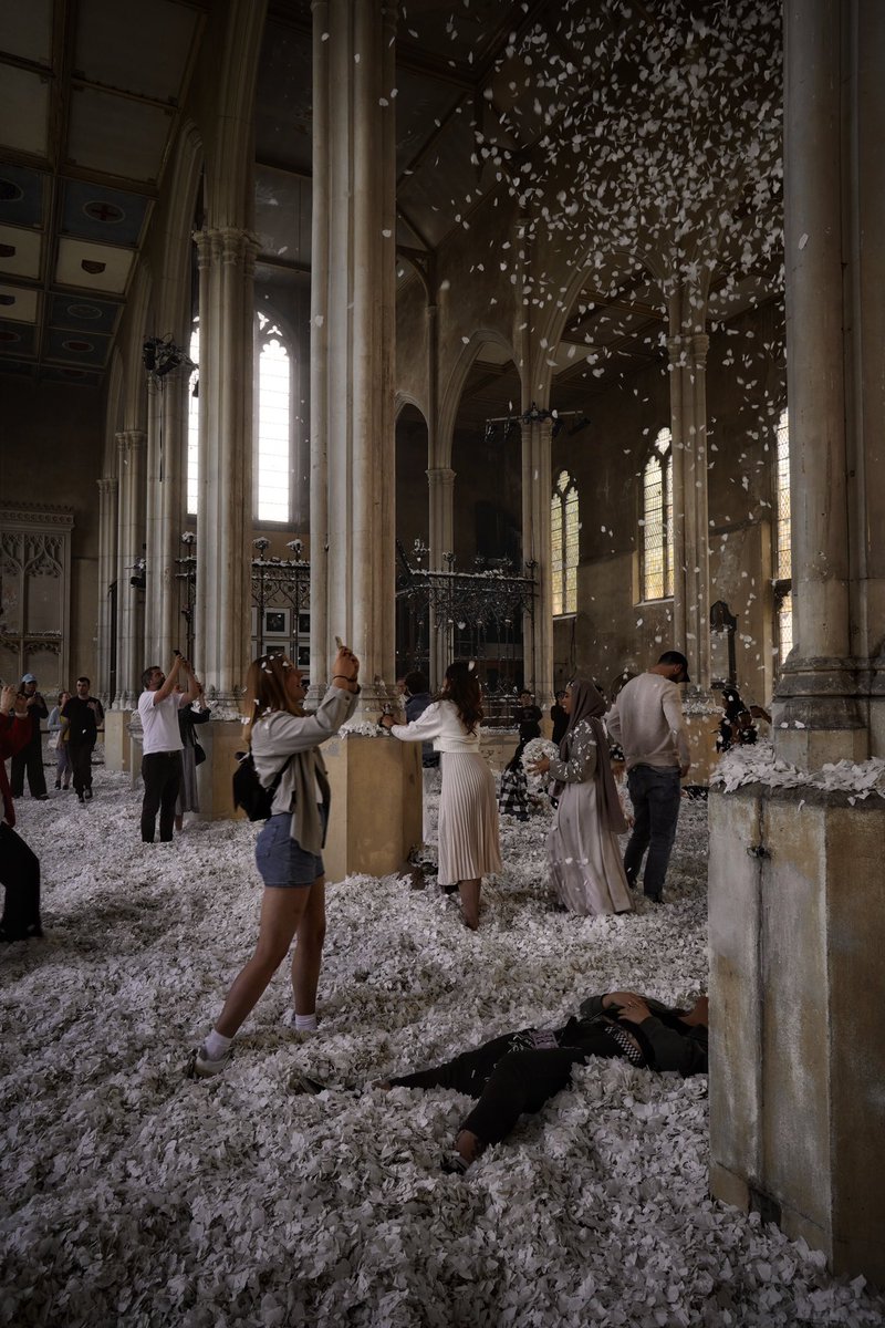 jack_of_a_kind's tweet photo. It’s all about the atmosphere.
#CJ_Hendry_Studio beautifully presented.

#exhibition #Church #London https://t.co/EVOPFWhhr2