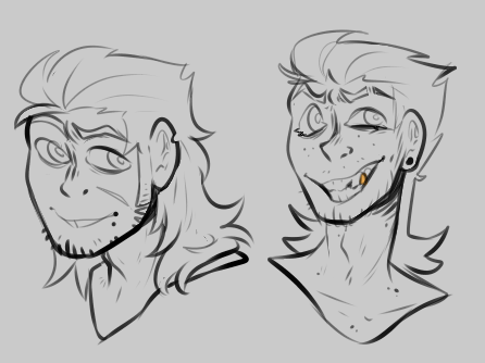 ALaughingFreak's tweet photo. hahaha,,,,,i drew my face designs for stan and mitch from Road 96 https://t.co/GnPUdCPvwV