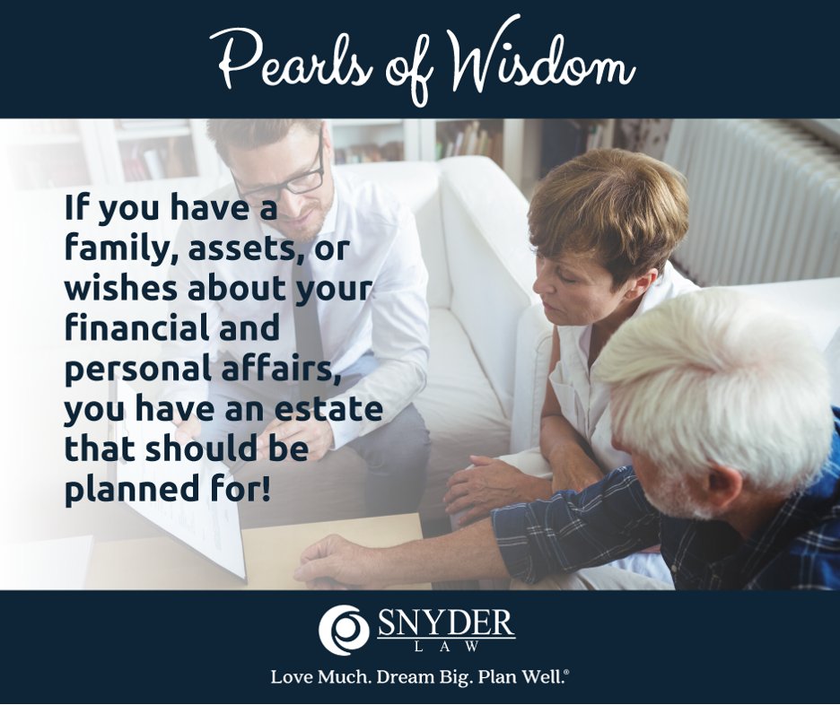 SnyderLawPC's tweet photo. Every adult has an #estate! What are you doing to protect it?  #assets #personalfinance https://t.co/LWqBV94wkU