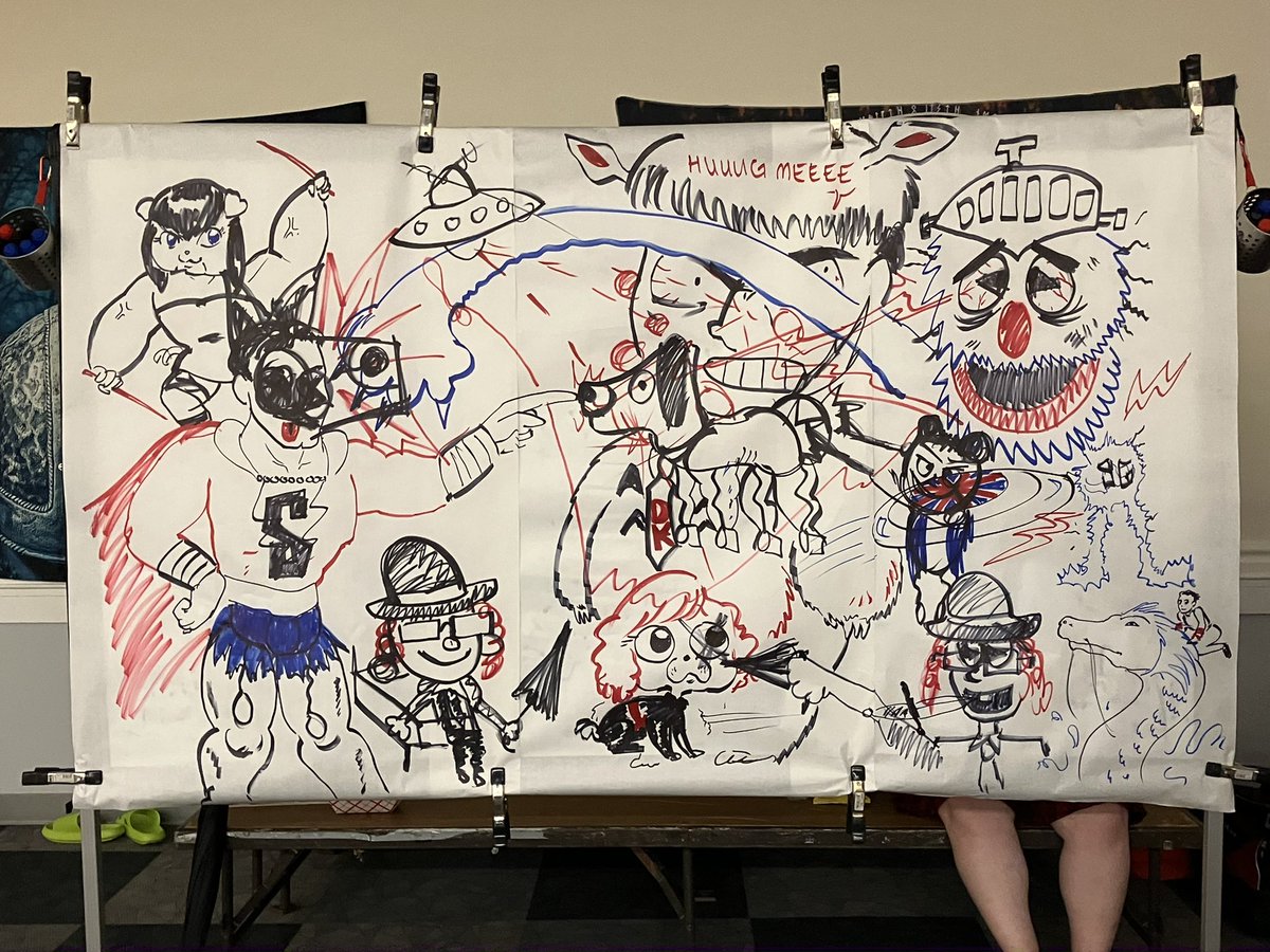 SuperArtFight's tweet image. Results from Match 2 #RustLibrary #AvengersNight