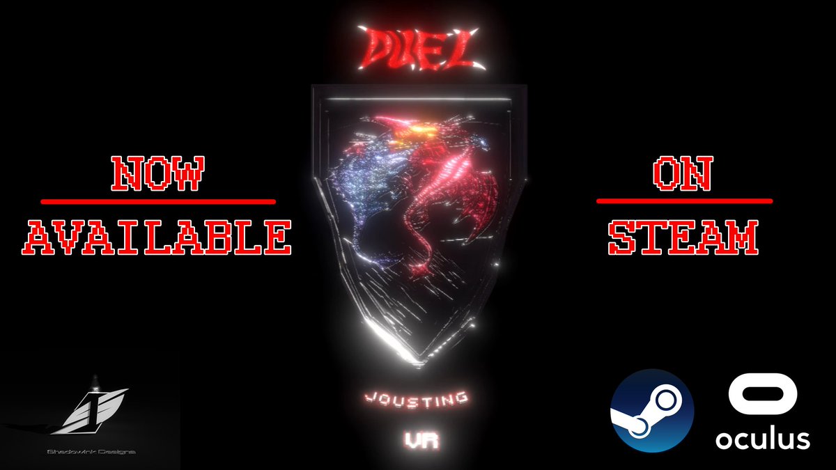 shadowinkdesign's tweet photo. Duel Jousting VR: Get it now on Steam!

https://t.co/6NQaaT4HGf

#steamvr #oculus #OculusQuest2 #htcvive #ValveIndex #vr #VirtualReality #arcade #16bit #joust #jousting #steam #gaming #retrostyle #indiegame #steamgames #dragons #pixelart #RetroGaming #unity3d https://t.co/dJ0Lc6KL9a