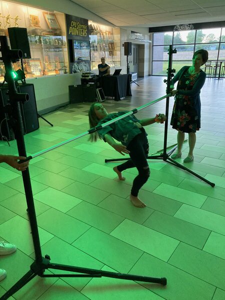 We have a limbo winner!🏆Congrats to Bailey Hakert!🤩