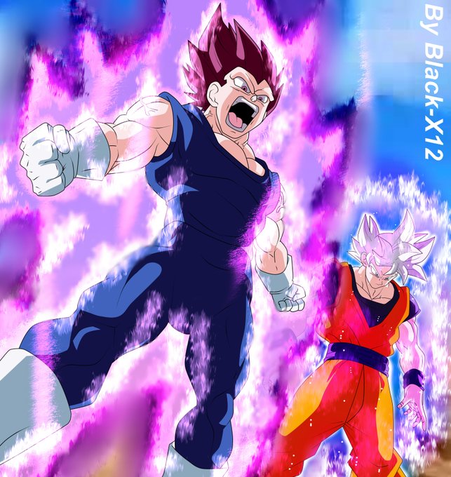 Black-X12 - Goku Ultra instinct -sign- Manga panel (anime coloring)  #dragonballsuper #ultrainstinct #fanart