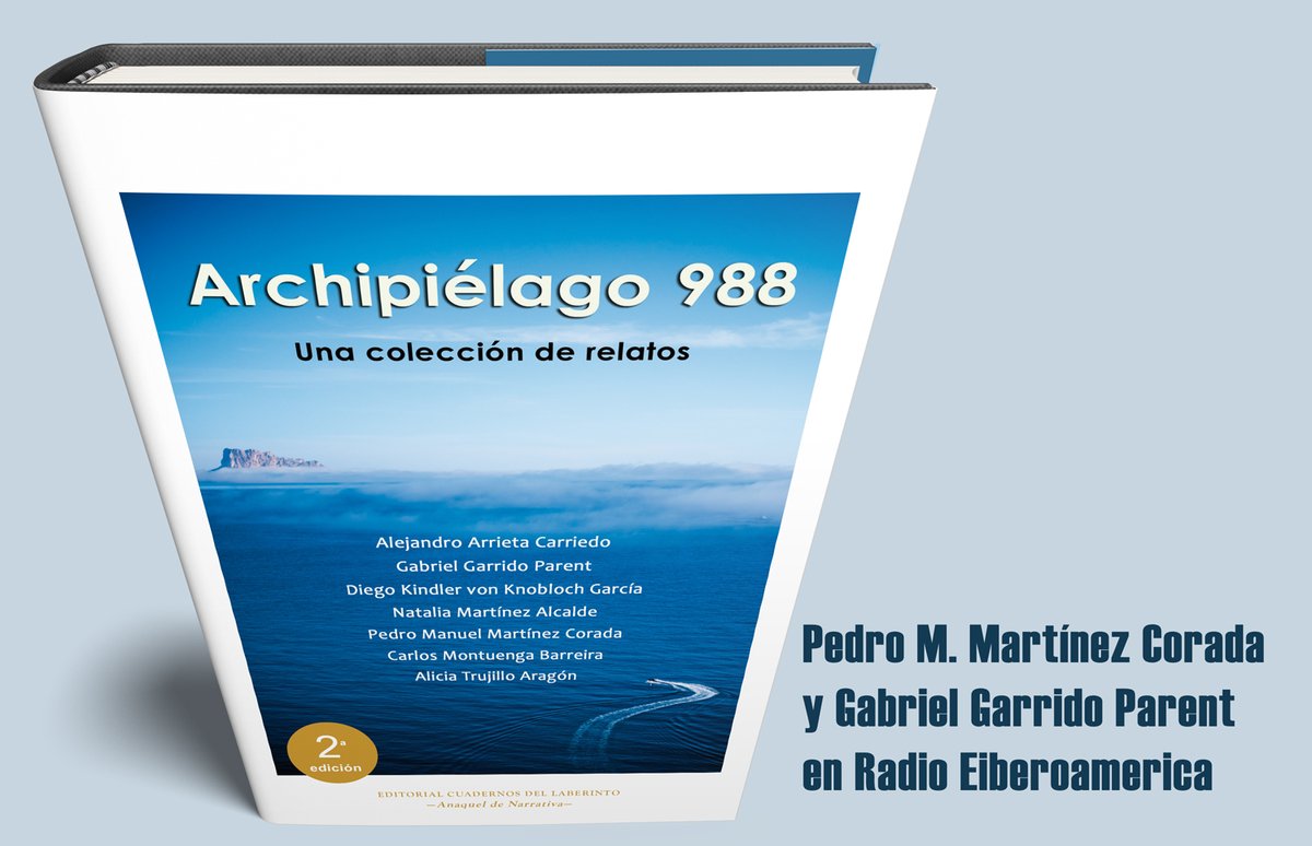 "Archipiélago 988" en Radio Eiberoamérica;
youtube.com/watch?v=UzXws4…
Entrevista a los escritores Pedro M. Martínez Corada y Gabriel Garrido Parent sobre la antología de relatos "Archipiélago 988" que reune a siete autores contemporáneos.