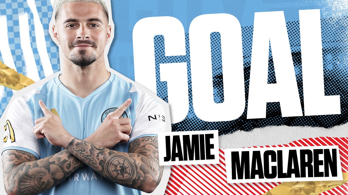 MelbourneCity's tweet photo. 92' | MACCAAAAAAAAAA!!!!

WE'RE IN FRONT!!!!!!!!!! 2-1

#CmonCity | #MCYvADL https://t.co/1dMocYSgU4
