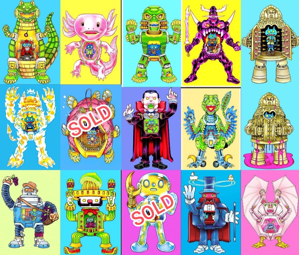 newfunkytribe's tweet photo. Now ETH rate and gas prices are super low, don't forget to check out some #RoboTribe still available for adoption
https://t.co/2vtuPc0V6j
#NFT #nftart #NFTCommunity #nftcollector #NFTartist #NFTdrop #NFTcollectibles #NFTcollection #NFTthai #NFTthaiartist #NFTThaicommunity https://t.co/GzxL7G0ZkX