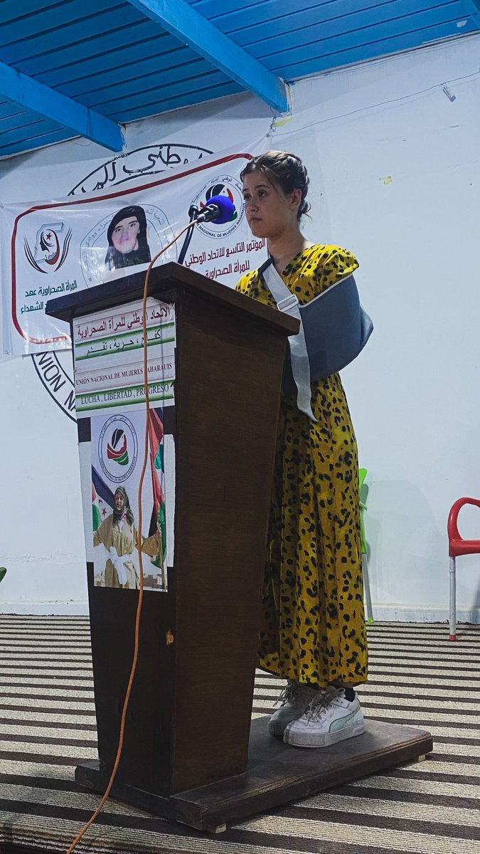 Nuestra compañera <a href="/ValenHV/">Valen H</a> acude en representación del <a href="/ConseJuvNA/">Consejo Juventud Na- Nafarroako Gazte Kontseilua</a>  al 10⁰ congreso del <a href="/ujsario_ws/">Saharawi Youth Union</a> 

En ella se refleja el compromiso del Consejo con la causa saharaui

¡Viva el Sáhara libre!
¡Gora Sahara askea!