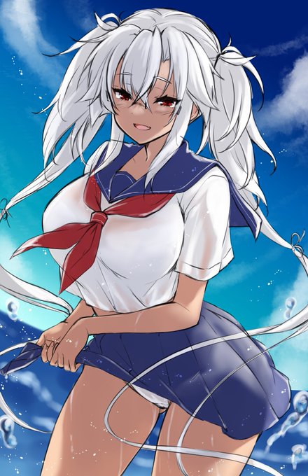 セーラー武蔵しゃんのラフです 