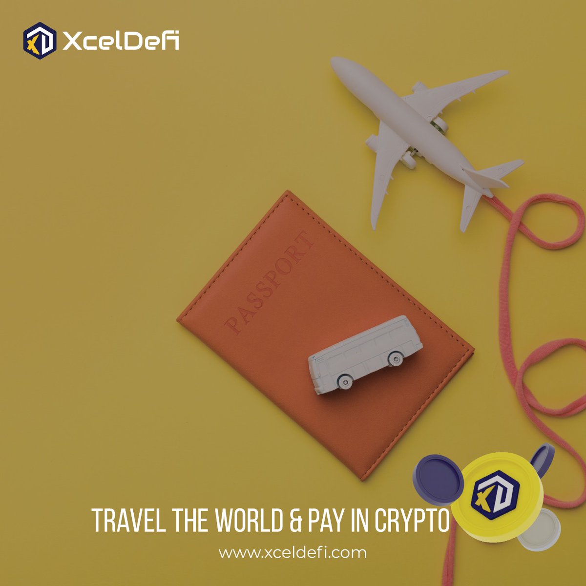 XcelPay_XLD's tweet photo. Travel the world with XcelDefi (XLD) .Book 2.3m+ hotels and 450+ flights on https://t.co/ZWUtCsAbd3.

#xceldefi #xcelswap #defi #BSC #XLD #XcelLab #BuyXLD  #DEX #decentralizedexchange #decentralizedfinance #InvestinXLD #pancakeswap #bakeryswap #swapping #BinanceSmartChain https://t.co/XwlScjKGSY