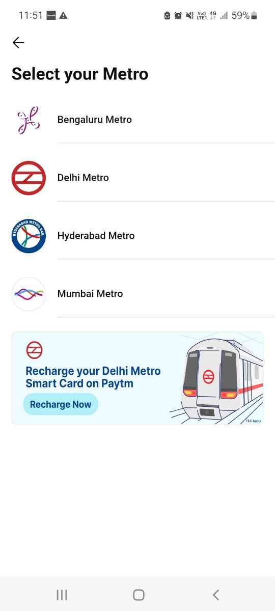 Soundaram_'s tweet photo. @cmrlofficial completely disappointed. Please provide online option to recharge travel cards. Pathetic service! https://t.co/dzYRoZAgZX
