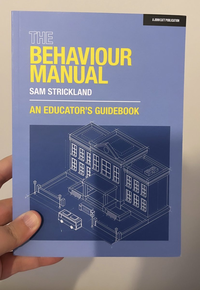Starting to read my newest purchase! 💡 @Strickomaster #behaviourmanual