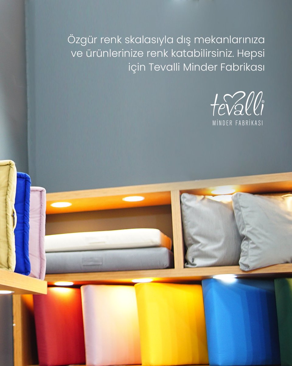 Hepsi ve daha fazlası için Tevalli Minder Fabrikası🌴

Tevalli Cushion Factory for all and more🌴

#tevallidesign #tevalli #minderfabrikası #keyif #relax #elegant #outdoor #outdoordesign #gardenfurnituretoronto #gardendesing #furniture