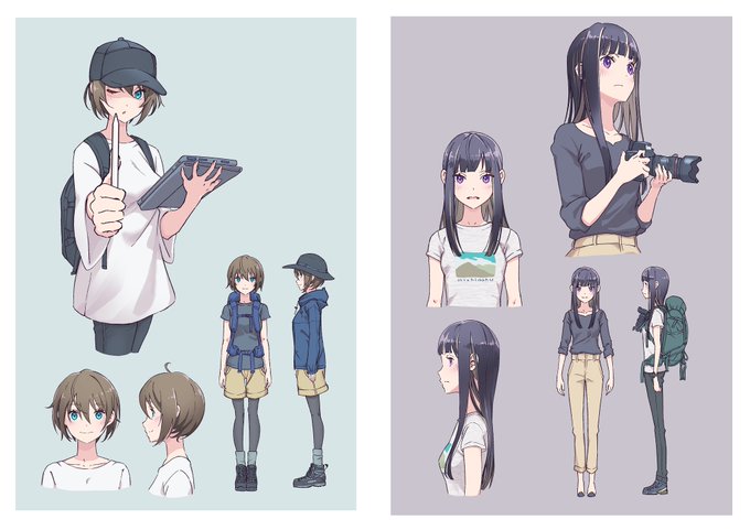 山ガールのtwitterイラスト検索結果