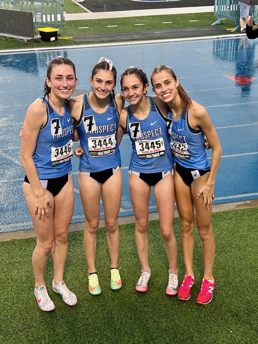ProspectXCTF's tweet photo. IHSA State Track and Field

The 4x400m Relay of A. Ginsberg, H. Erickson, C. Kalaway, and L. Ginsberg place 2nd place in the State running 3:57.60

New School Record!!

⁦@KnightsofPHS⁩ https://t.co/WoU3n4MHzn